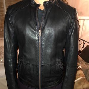 Hugo Boss Leather Jacket